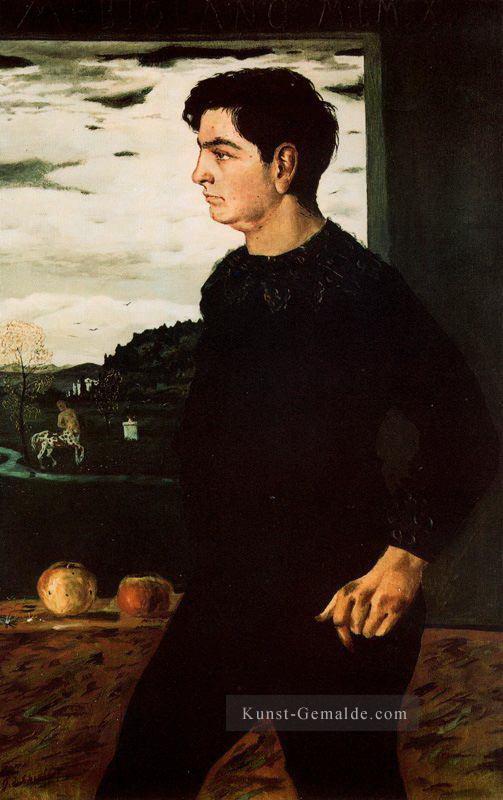 Porträt des Bruder andrea des Künstlers 1910 Giorgio de Chirico Metaphysischer Surrealismus Ölgemälde